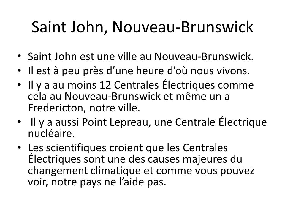 Saint John, Nouveau-Brunswick