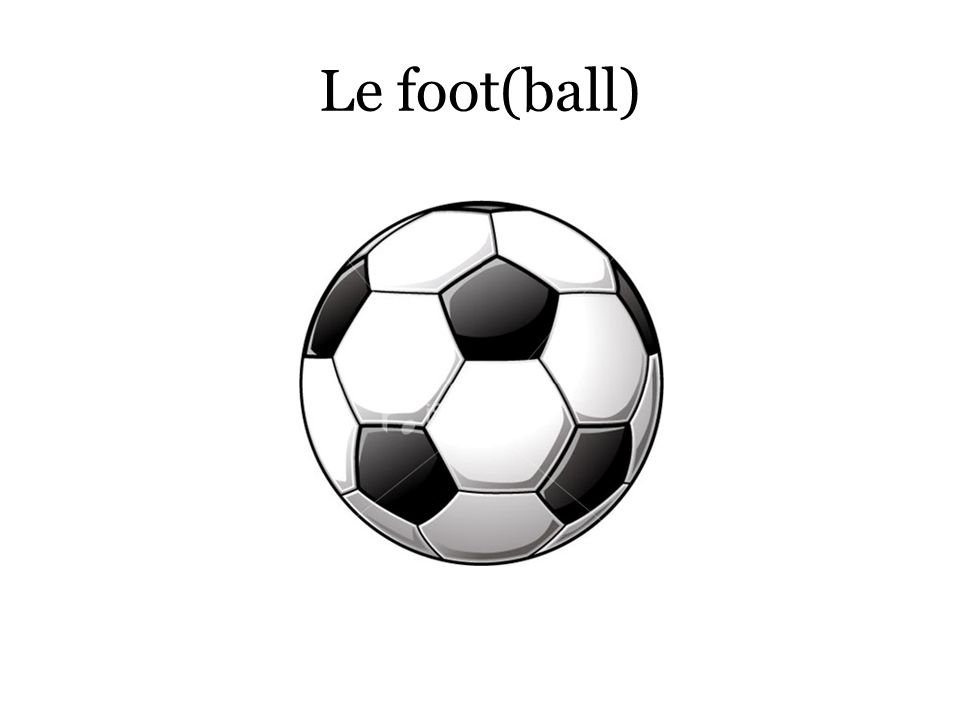 Le foot(ball)