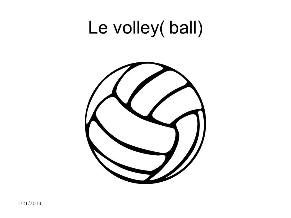 Le volley( ball) 3/26/2017