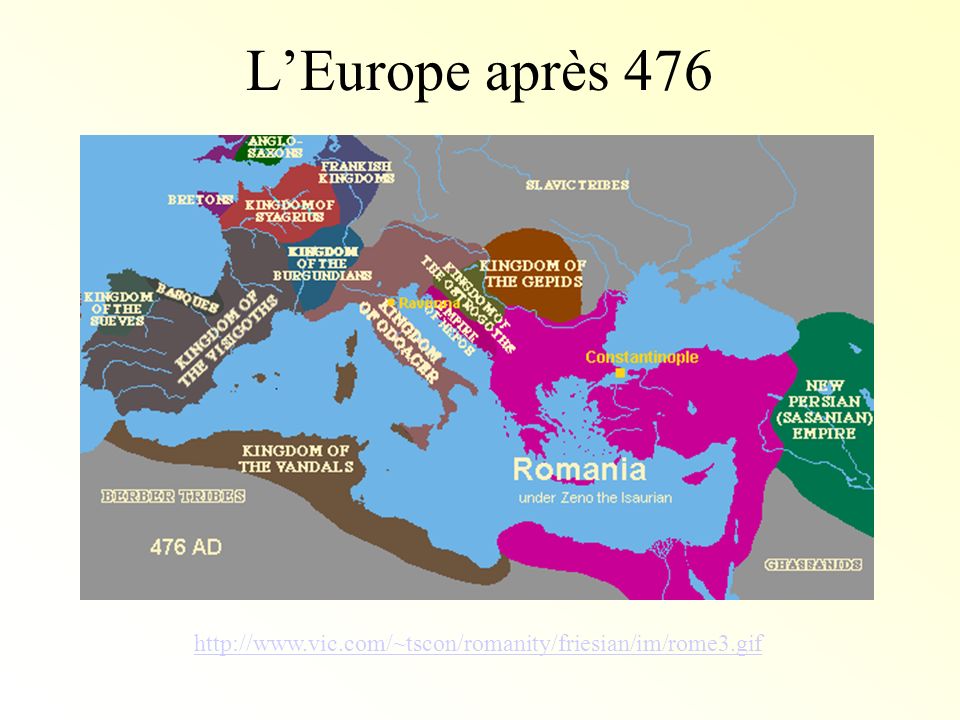 L’Europe après 476