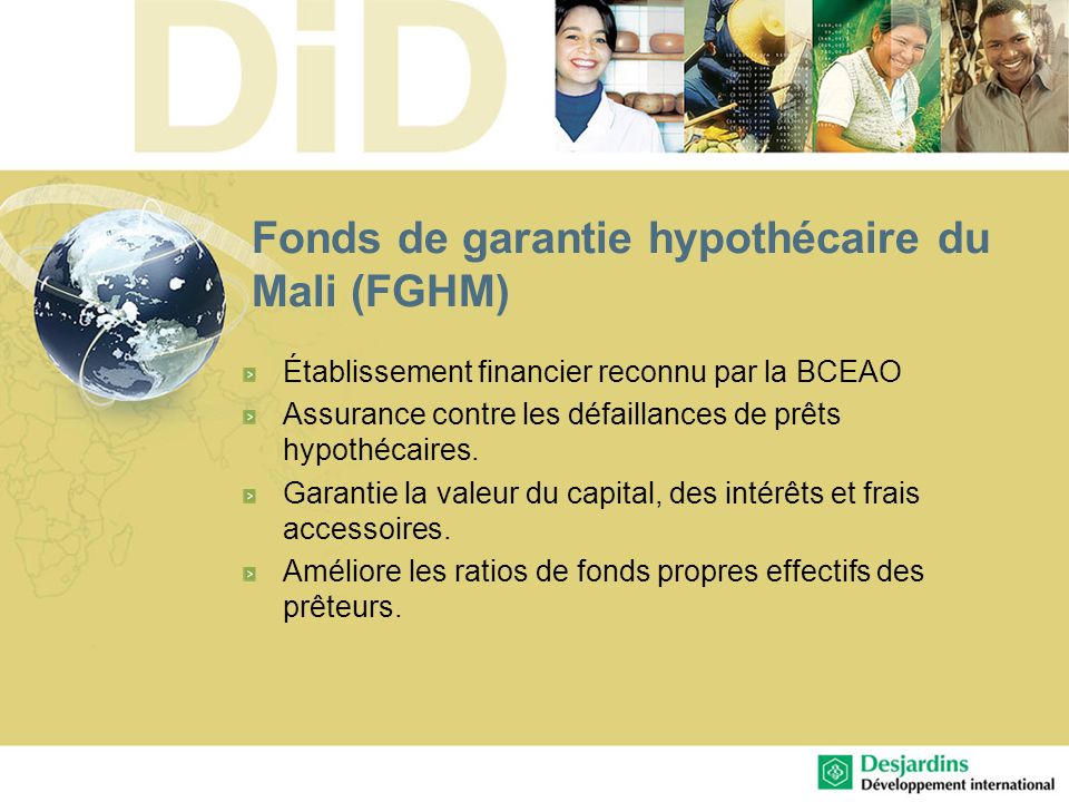 Fonds de garantie hypothécaire du Mali (FGHM)