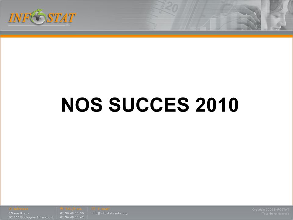 NOS SUCCES 2010