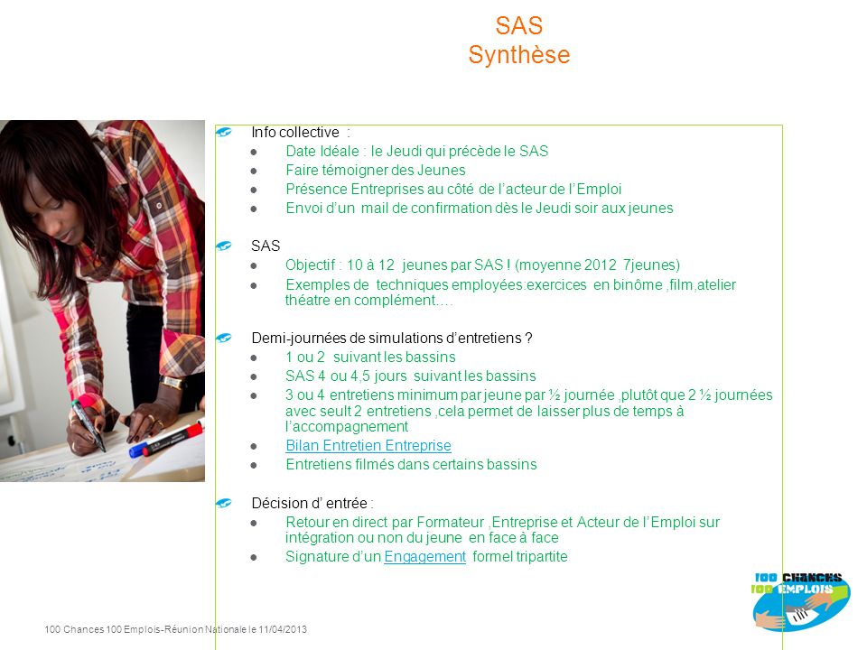 SAS Synthèse Info collective :