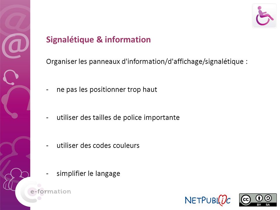 Signalétique & information