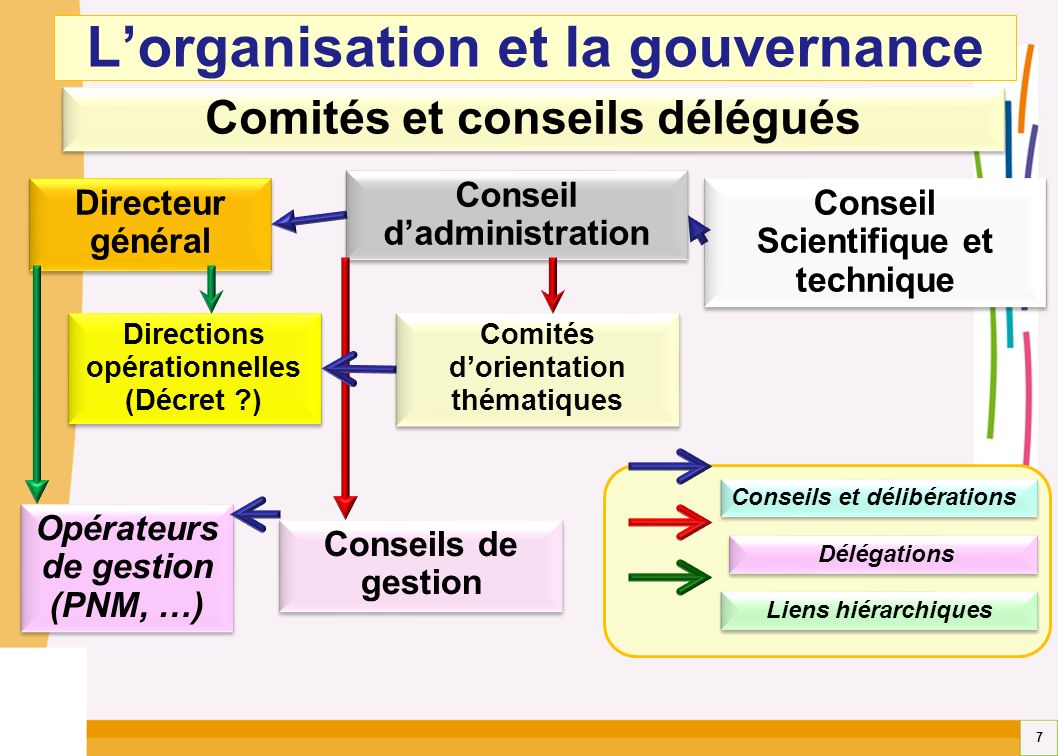L’organisation et la gouvernance
