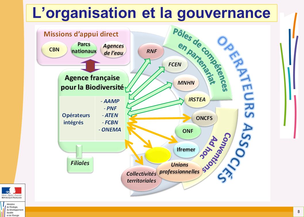 L’organisation et la gouvernance