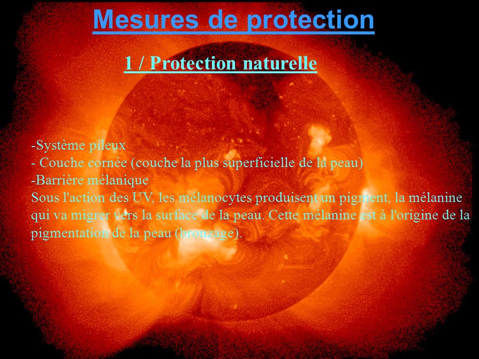 1 / Protection naturelle