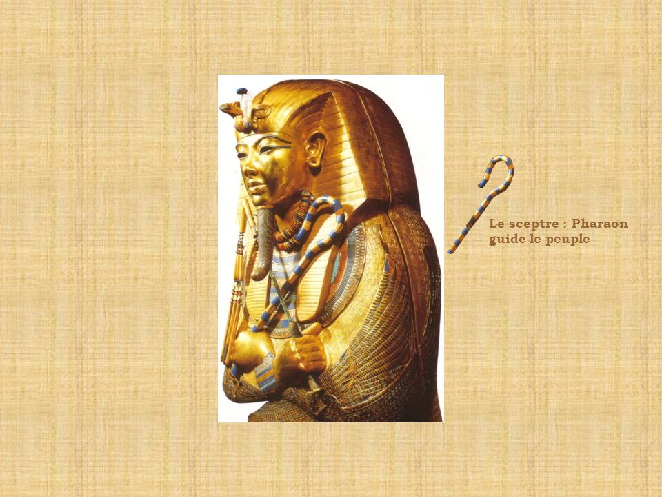 Le sceptre : Pharaon guide le peuple