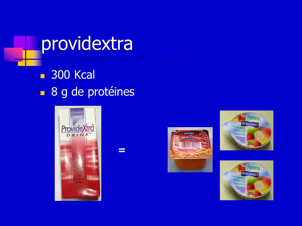 providextra 300 Kcal 8 g de protéines =