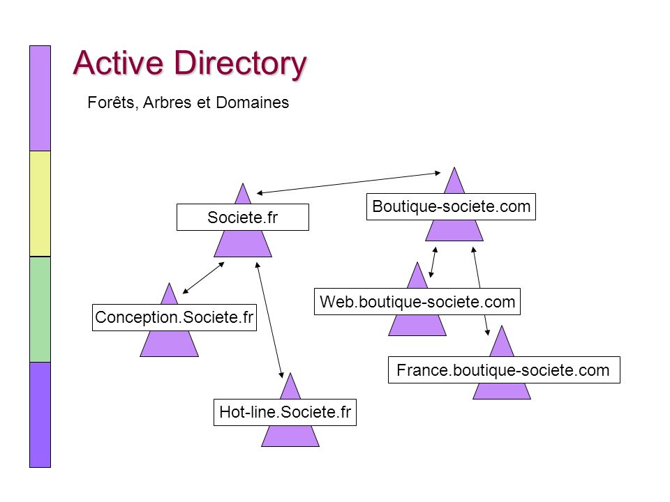 Active Directory Forêts, Arbres et Domaines Boutique-societe.com