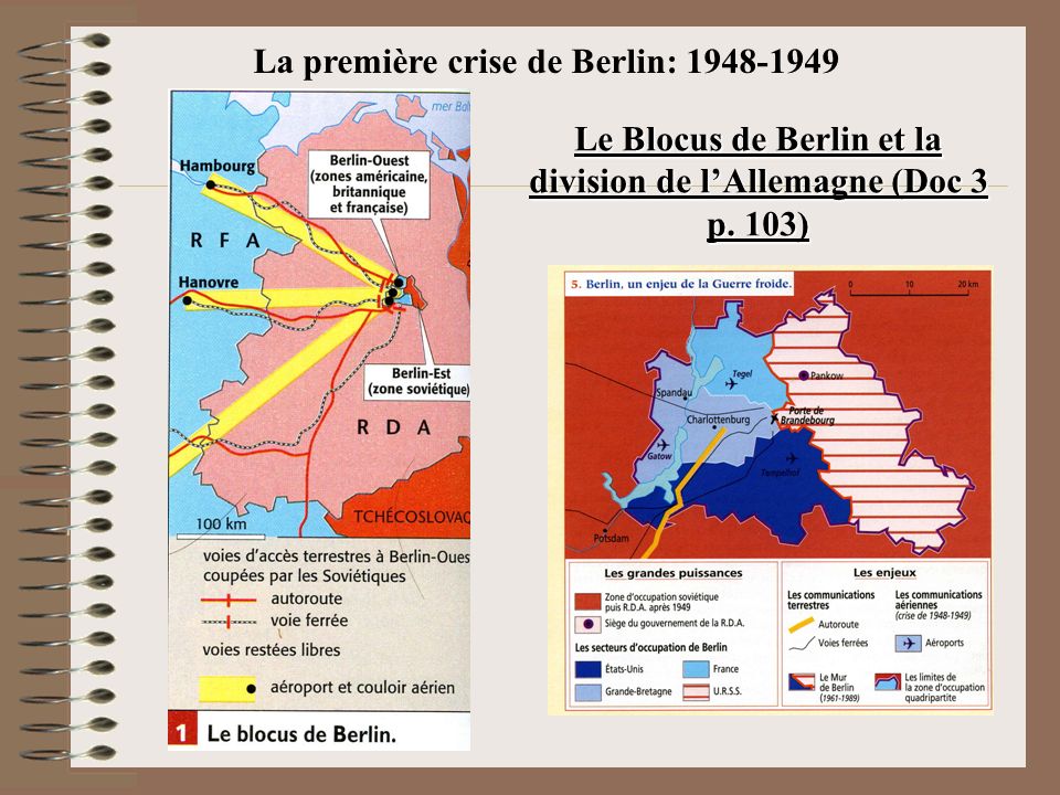 La première crise de Berlin: