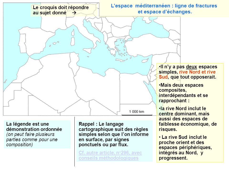 L’espace méditerranéen : ligne de fractures