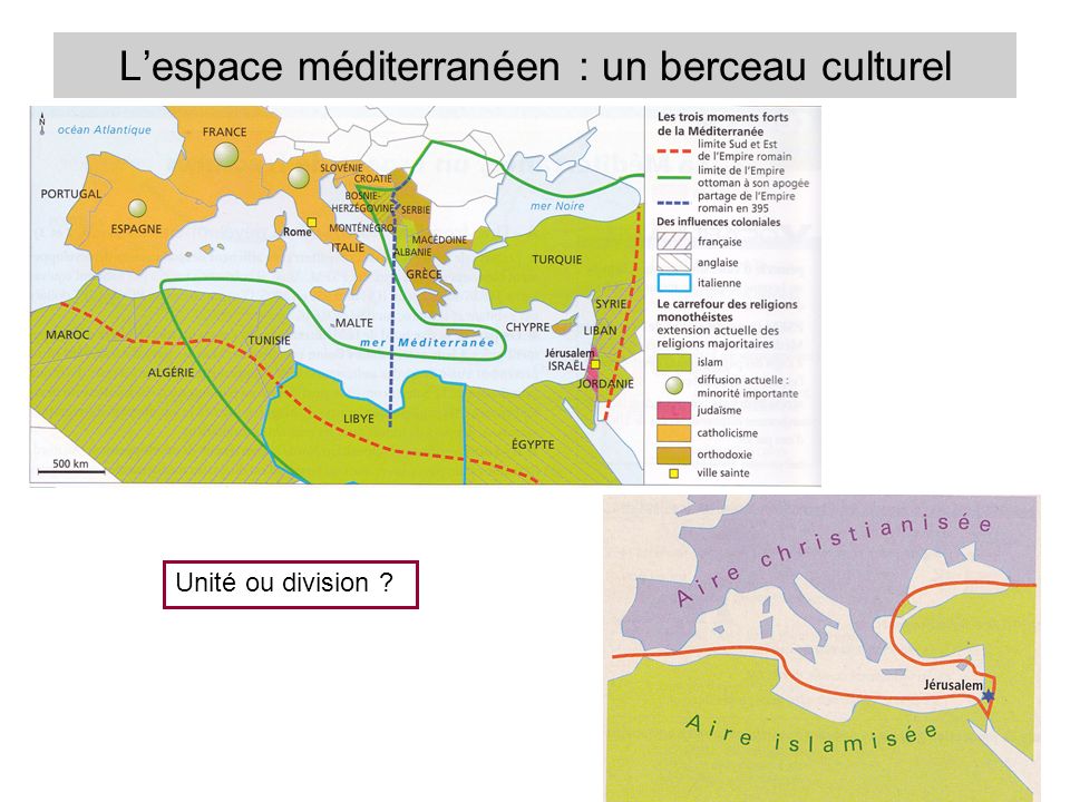 L’espace méditerranéen : un berceau culturel