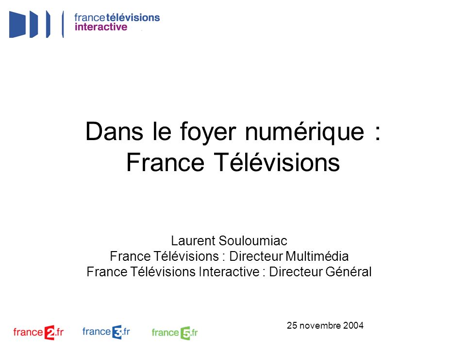 Dans le foyer numérique : France Télévisions