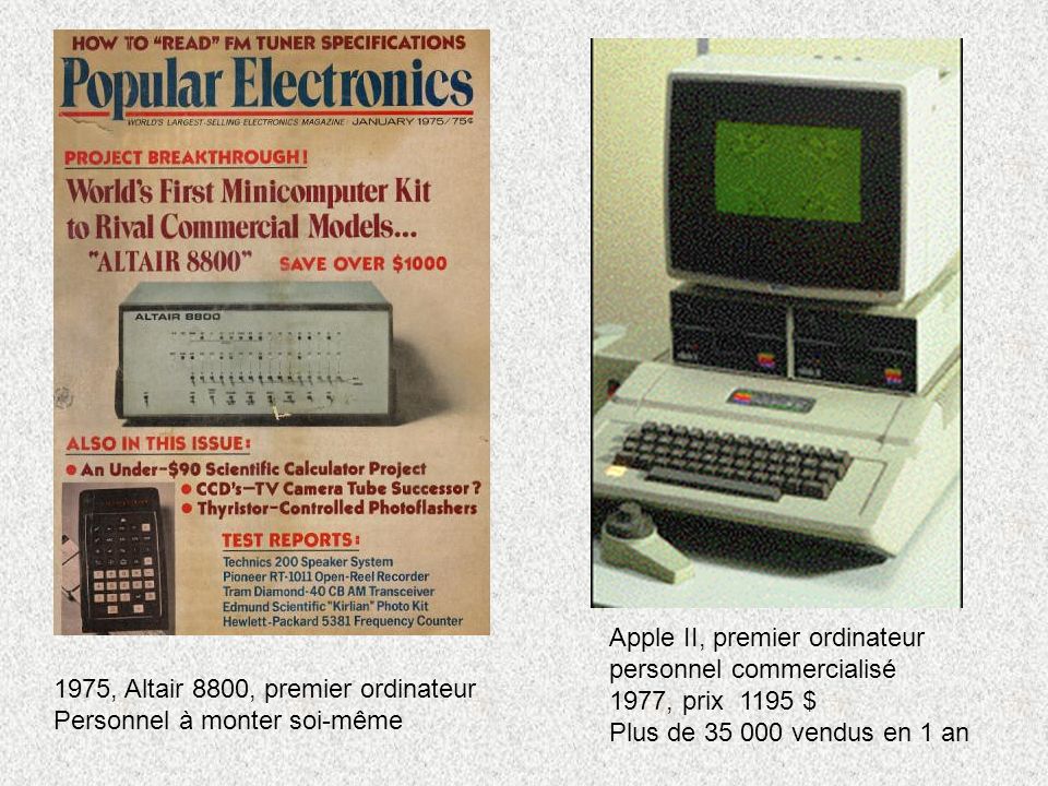 Apple II, premier ordinateur