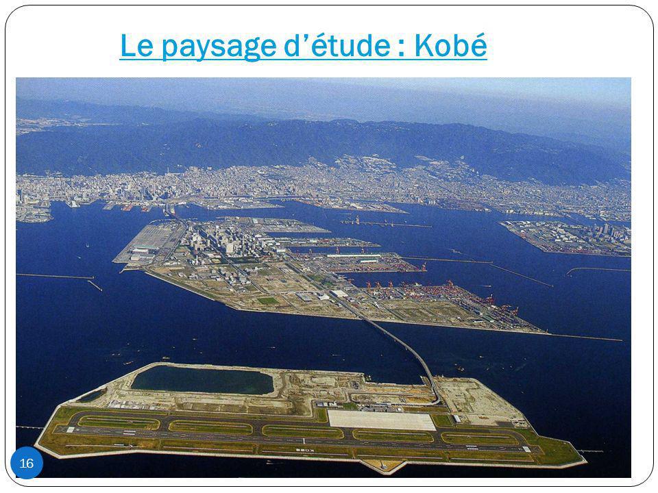 Le paysage d’étude : Kobé
