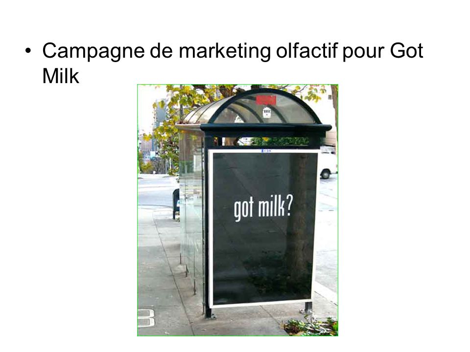 Campagne de marketing olfactif pour Got Milk