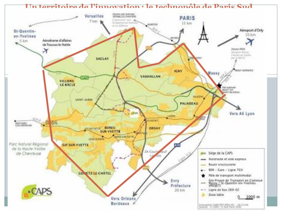Un territoire de l’innovation : le technopôle de Paris Sud (Saclay-Orsay)