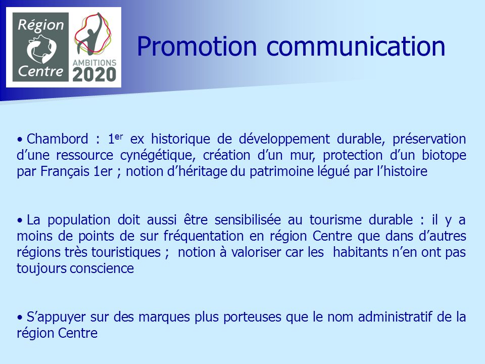 Promotion communication