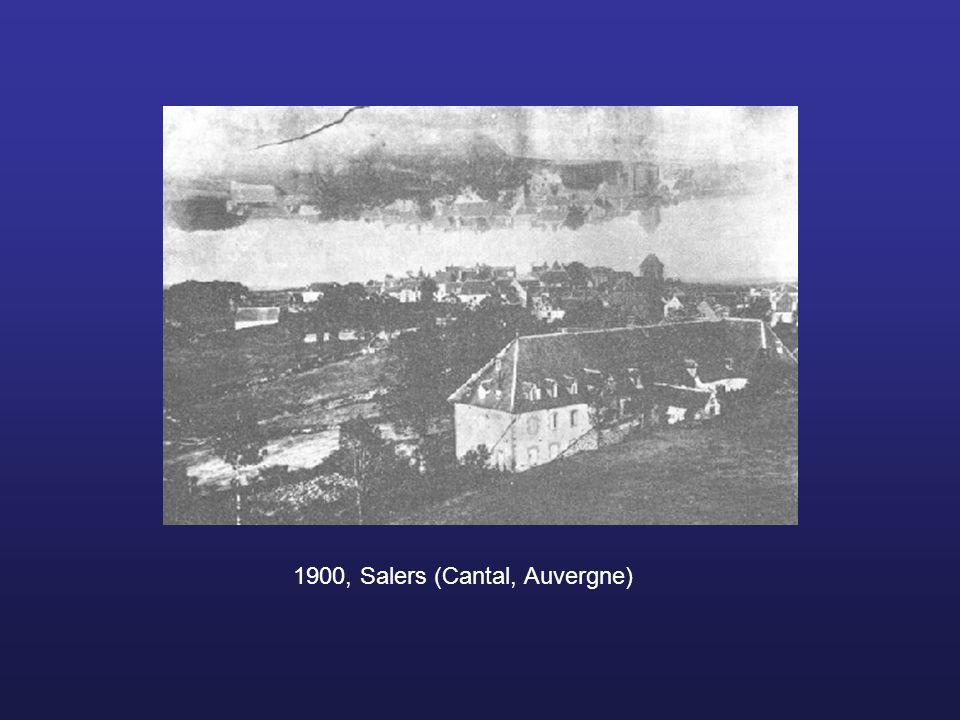 1900, Salers (Cantal, Auvergne)