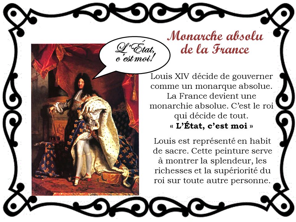 Monarche absolu de la France
