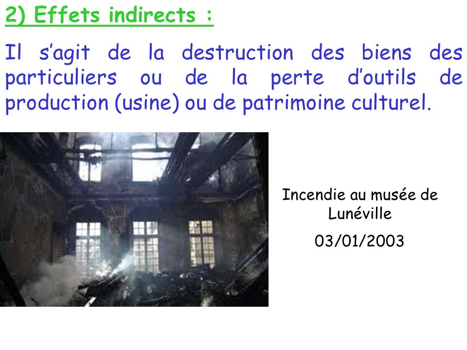 Incendie au musée de Lunéville