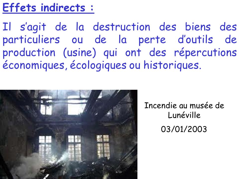 Incendie au musée de Lunéville