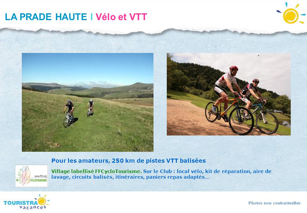 LA PRADE HAUTE I Vélo et VTT