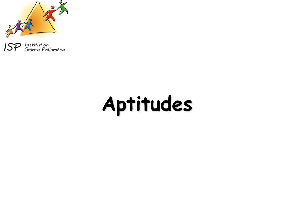 Aptitudes
