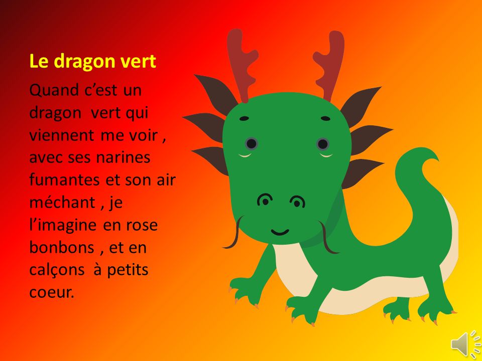 Le dragon vert