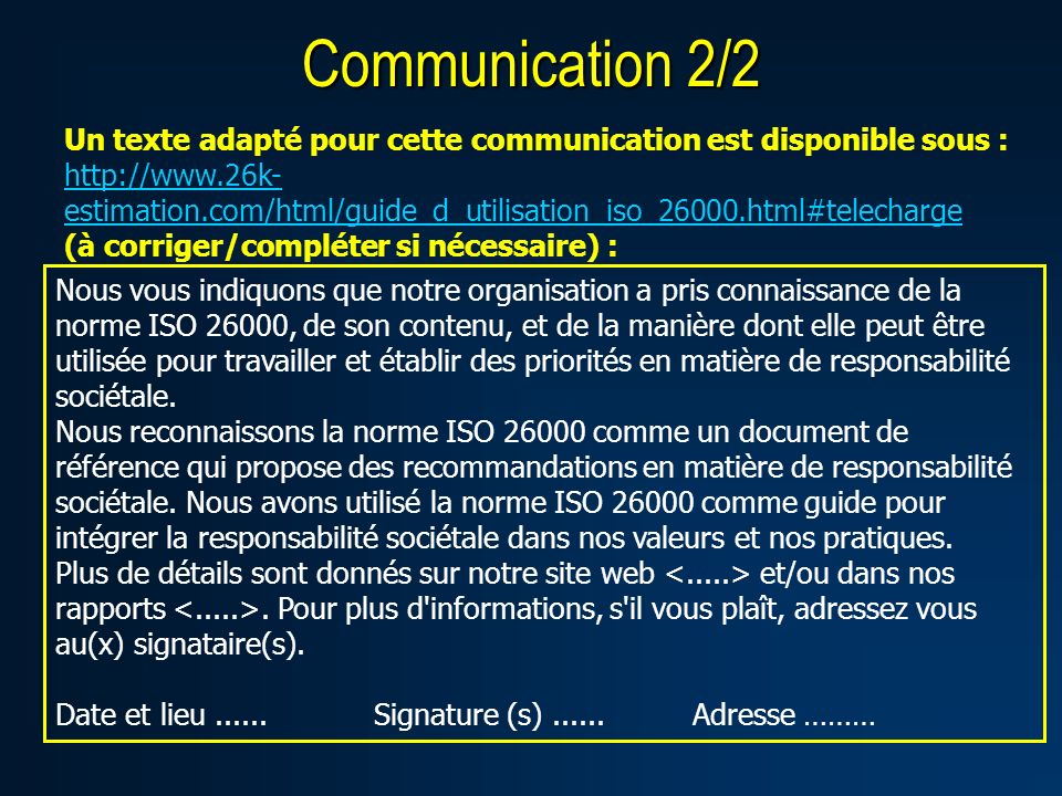 Communication 2/2