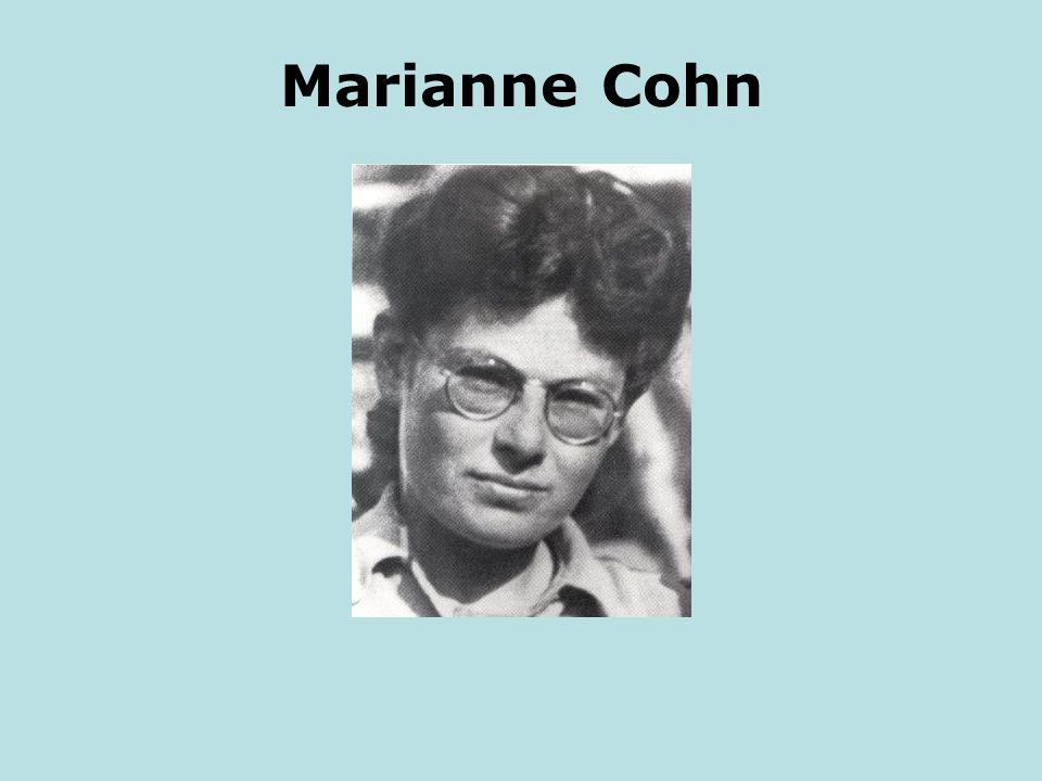 Marianne Cohn