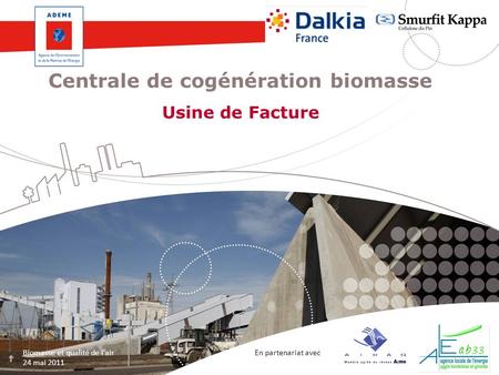 Centrale de cogénération biomasse