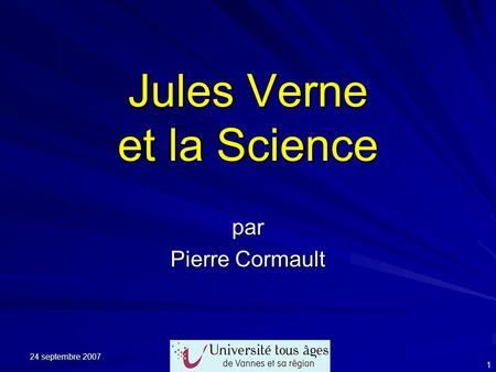 Jules Verne et la Science
