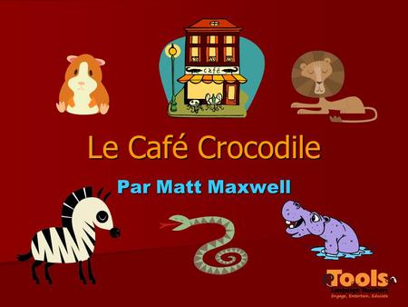 Le Café Crocodile Par Matt Maxwell.