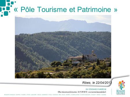 « Pôle Tourisme et Patrimoine »