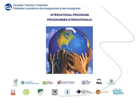 INTERNATIONAL PROGRAMS PROGRAMMES INTERNATIONAUX.
