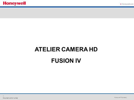 ATELIER CAMERA HD FUSION IV.