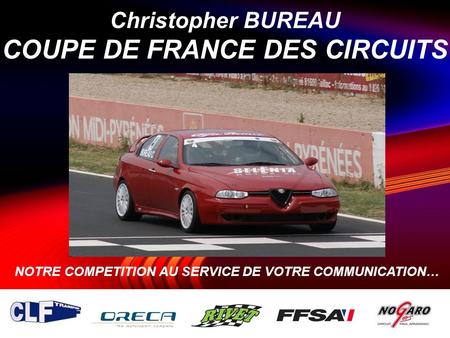 Christopher BUREAU COUPE DE FRANCE DES CIRCUITS