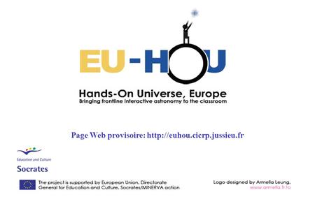 Page Web provisoire: