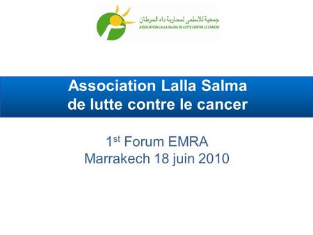Association Lalla Salma de lutte contre le cancer