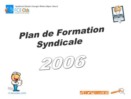 15 décembre 2005. Projet de Plan de Formation 2006 : Page Axes Prioritaires et enjeux. il sagit maintenant de mettre en musique la résolution de notre.