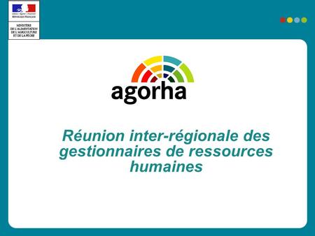 Réunion inter-régionale des gestionnaires de ressources humaines.