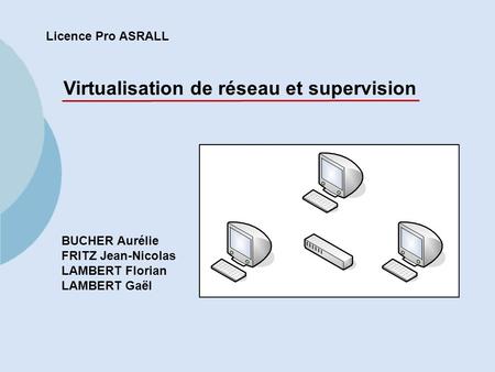 Virtualisation de réseau et supervision