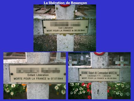 La libération de Besançon