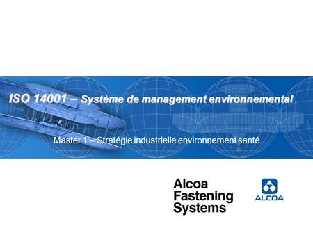 ISO – Système de management environnemental