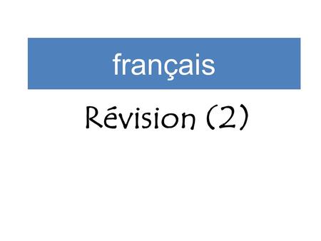 Français Révision (2).