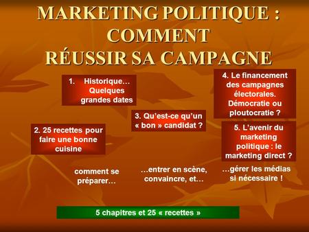 MARKETING POLITIQUE : COMMENT RÉUSSIR SA CAMPAGNE