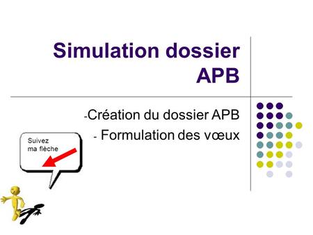 Simulation dossier APB