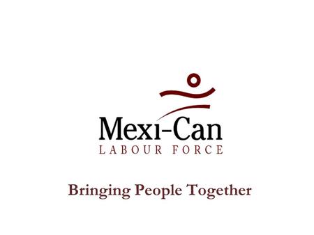Bringing People Together Migration temporaire et capacité dadaptation du marché du travail Les pénuries sur le marché du travail indiquent un besoin.